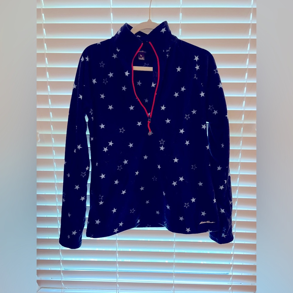 Patriotic Light Fleece Quarter Zip
